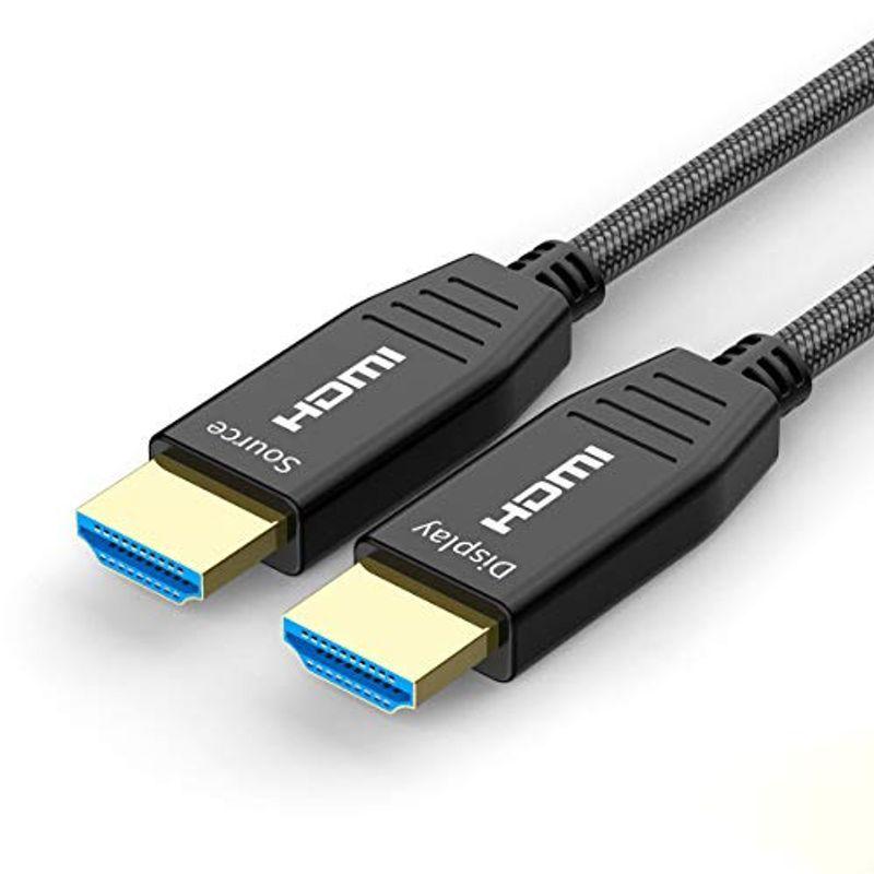 【楽ギフ_包装】 ファイバ 光 HDMI ARC/ / 10 HDR サポート ナイロンネット 2.0b HDMI ファイバ 光 20M、FURUI ケーブル USBケーブル