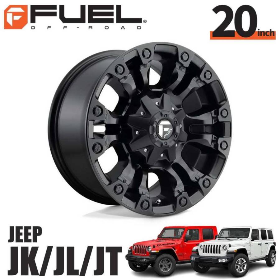 FUEL OFF-ROAD [FUEL OFFROAD] 20インチアルミホイール 1本 D560 VAPOR