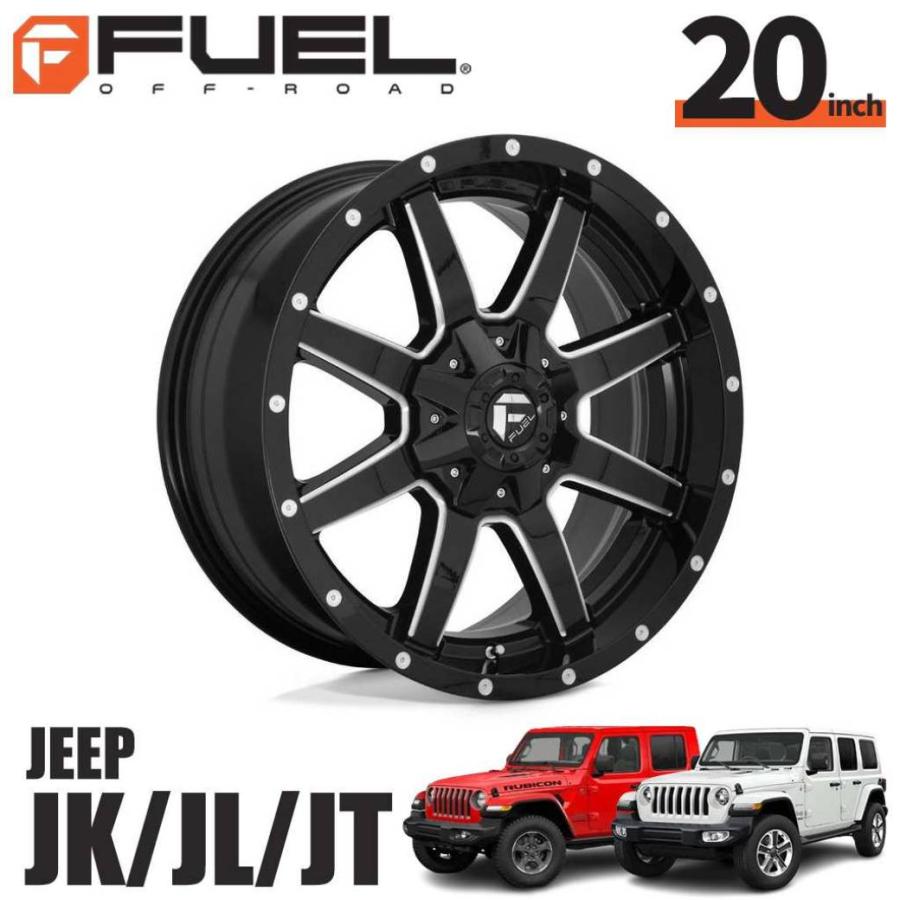 FUEL OFF-ROAD [FUEL OFFROAD]20インチアルミホイール 1本 D610 
