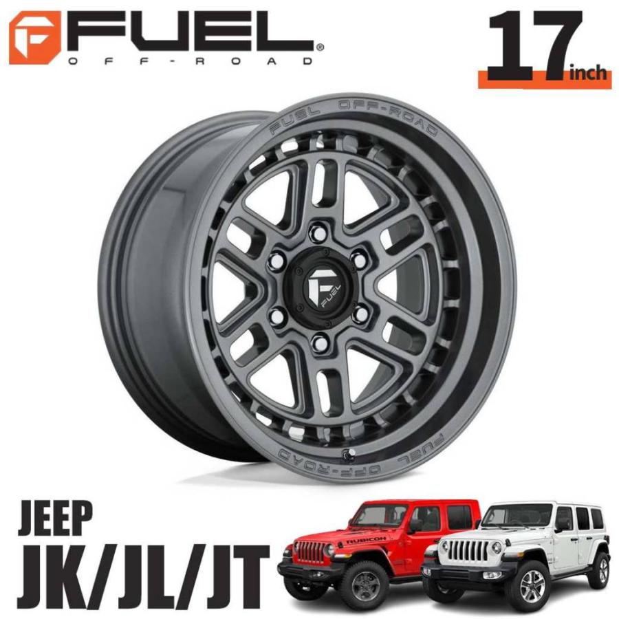 FUEL OFF-ROAD [FUEL OFFROAD] 17インチアルミホイール 1本 D668 NITRO