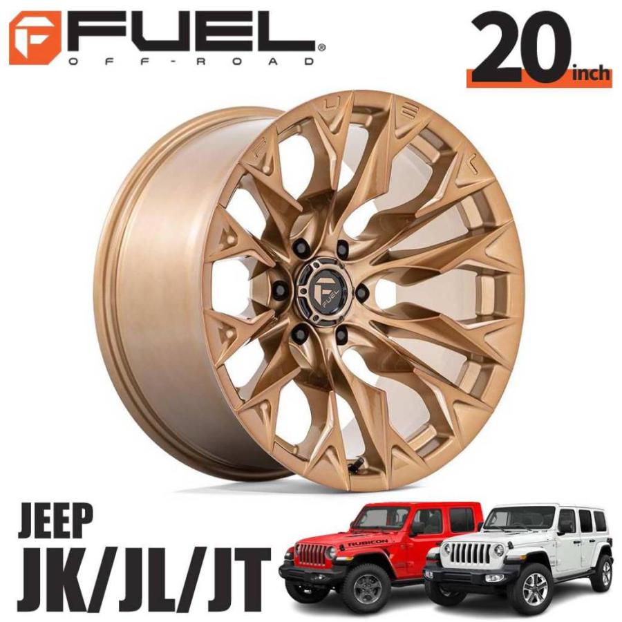 FUEL OFF-ROAD [FUEL OFFROAD] 20インチアルミホイール 1本 D805 FLAME 