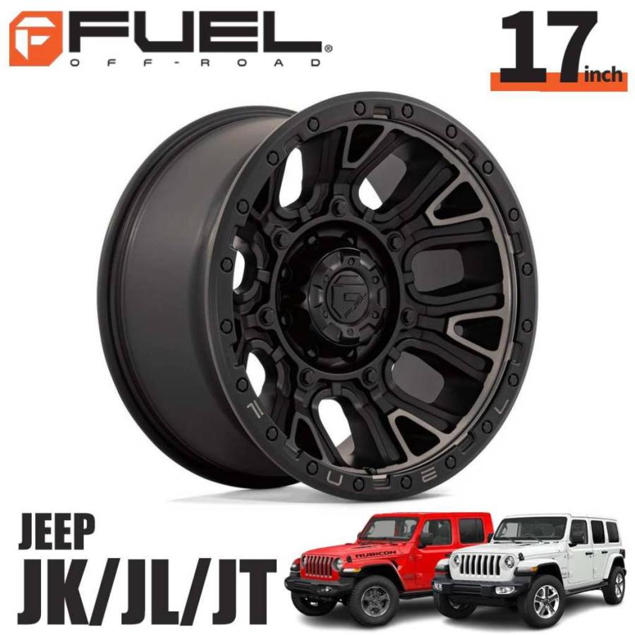 FUEL OFF-ROAD [FUEL OFFROAD]17インチアルミホイール 1本 D824