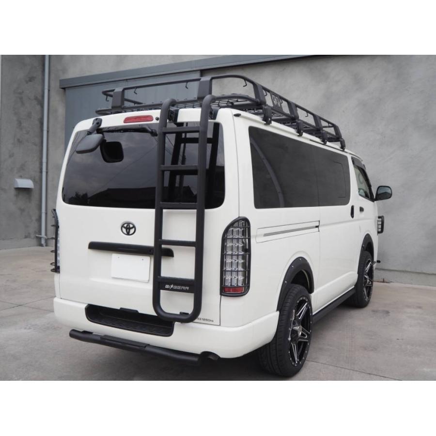 GI☆GEAR ジーアイ・ギア] リアラダー ナローボディ用 HIACE トヨタ 