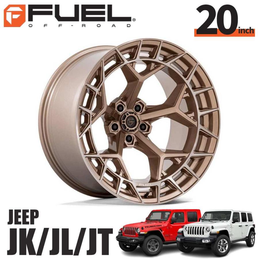 FUEL OFF-ROAD [FUEL OFFROAD] 20インチアルミホイール 1本 FC873 