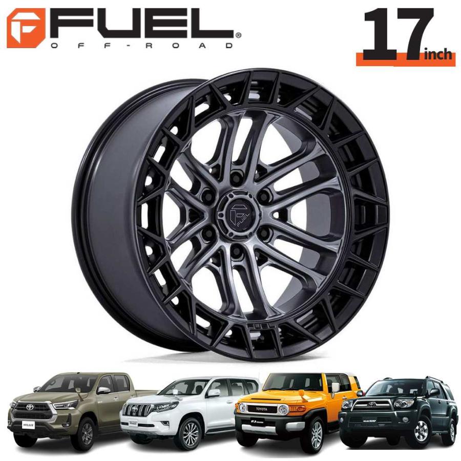 FUEL OFF-ROAD [FUEL OFFROAD] 17インチアルミホイール 1本 FC874