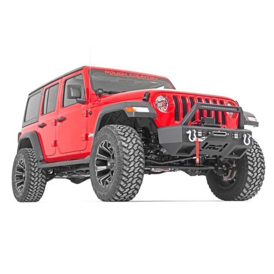 [ROUGH COUNTRY] 3.5インチリフトアップキット 左ハンドル用 ロワーコントロールアーム付  JEEP JLラングラー 4ドア/65531の画像