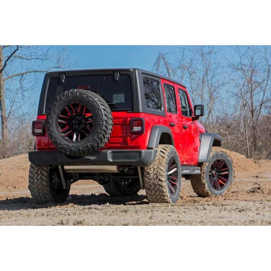 [ROUGH COUNTRY] 3.5インチリフトアップキット 左ハンドル用 ロワーコントロールアーム付  JEEP JLラングラー 4ドア/65531の画像
