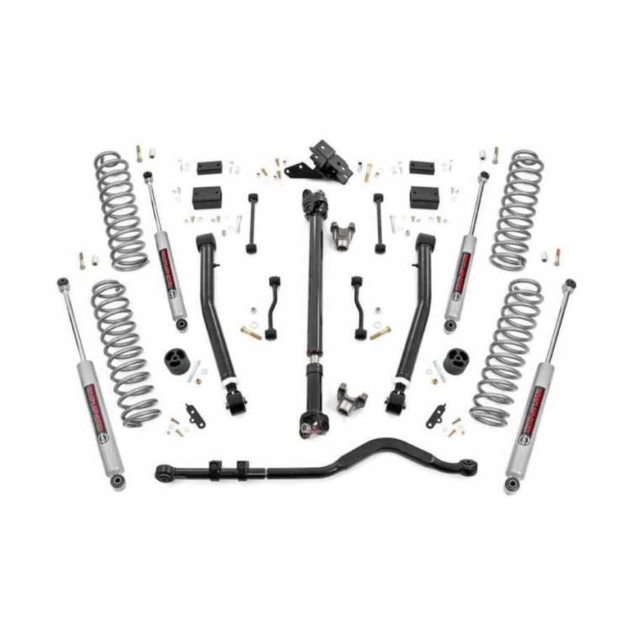 [ROUGH COUNTRY] 3.5インチリフトアップキット 左ハンドル用 ロワーコントロールアーム付 JEEP JLラングラー ルビコン 4ドア / 69131の画像