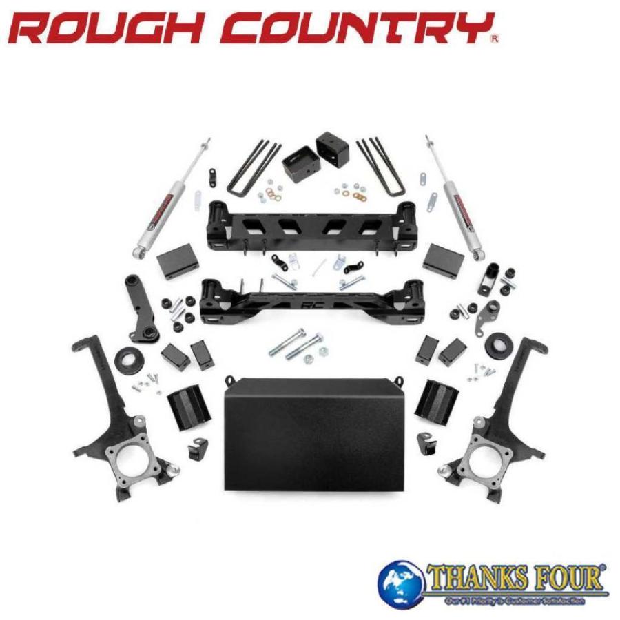 ROUGH COUNTRY] 6インチリフトアップキット ストラットスペーサー・N3 