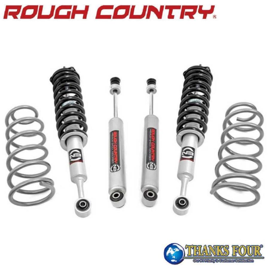 ROUGH COUNTRY] 3インチリフトアップキット リフトアップストラット