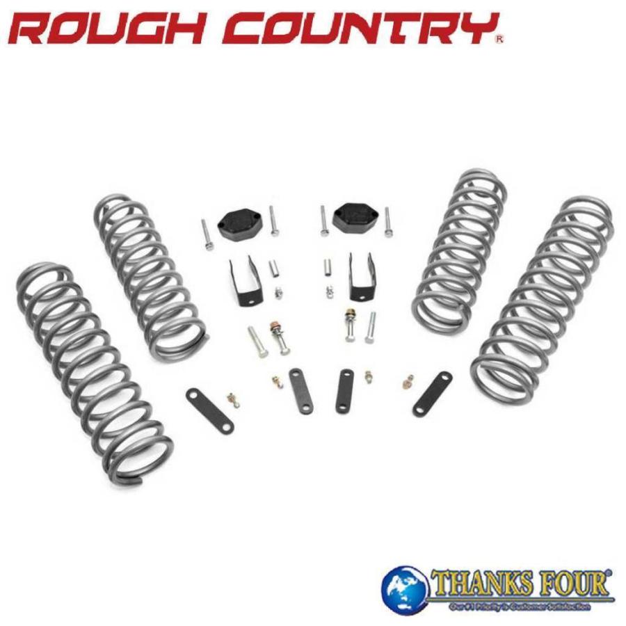 ROUGH COUNTRY] 2.5インチリフトアップキット ショック無し JEEP JK