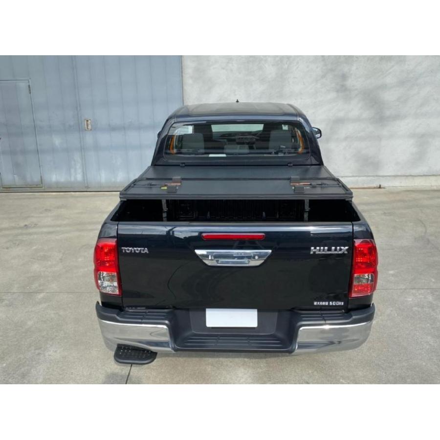 WINBO正規品] 3つ折り ハードトノカバー トヨタ ハイラックス GUN125