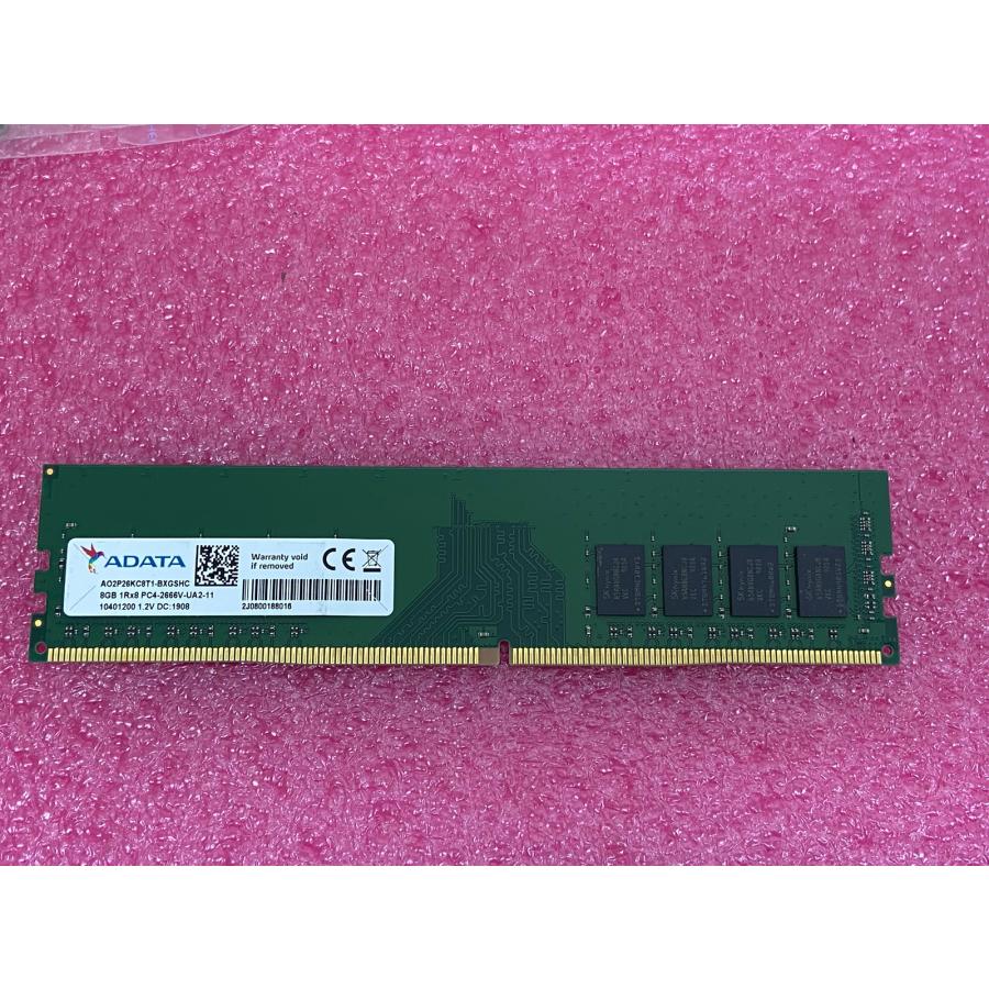 A-DATA ADATA PC4-2666V 8GB DDR4デスクトップ用メモリ 288ピン