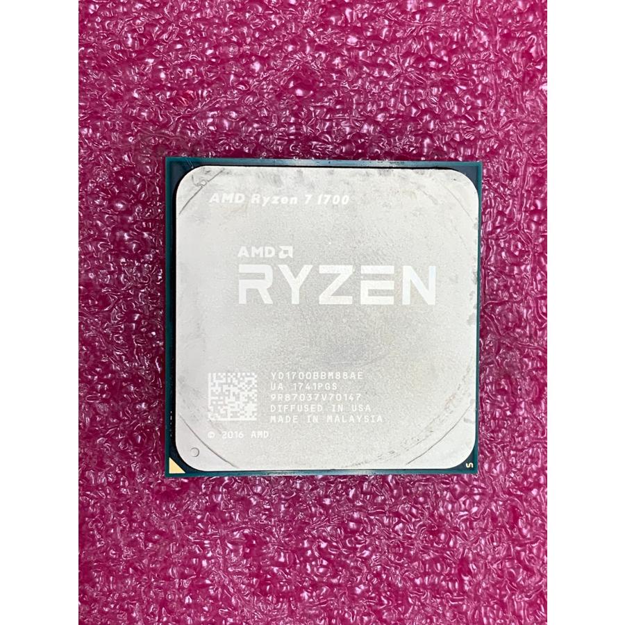 AMD CPU AMD RYZEN 7 1700 EIGHT-CORE PROCESSOR 中古 プロセッサー 