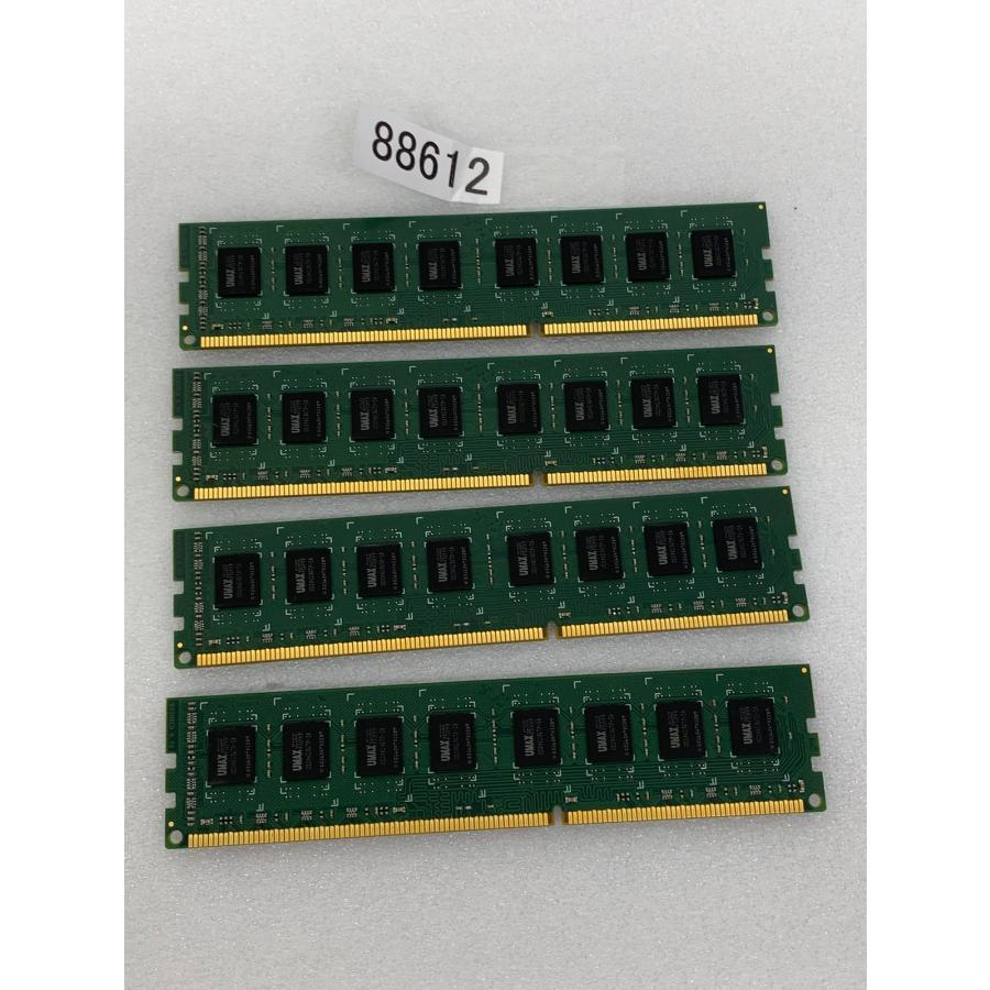 UMAX DDR3-1600 PC3-12800U 32GB 8GB 4枚で 32GB DDR3 デスクトップ用 メモリ DDR3 DESKTOP RAM | UMAX | 04