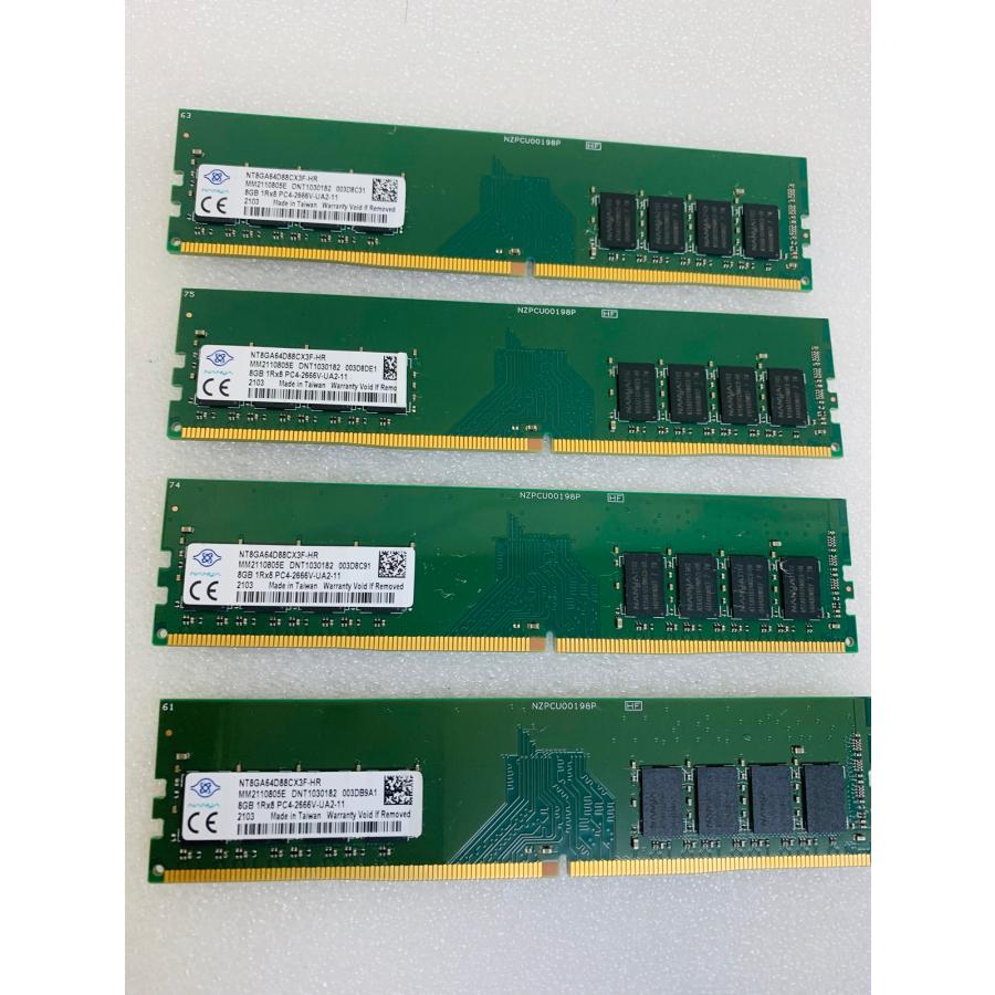 デスクトップPC用 メモリ 8g*4枚