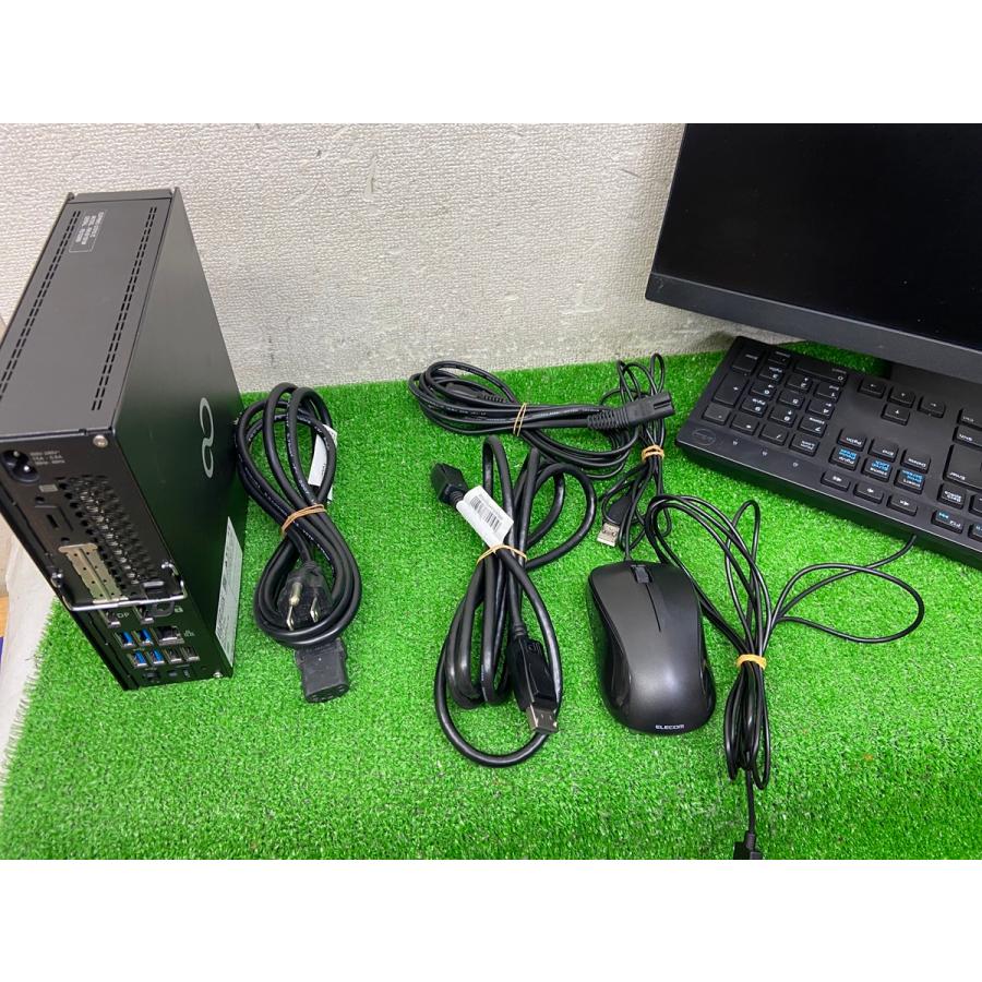 fujitsu esprimo Q7010/E i5-10th gen desktop pc i5第10世代 富士通 Win11 デスクトップ コンピュータ 23.8 インチ メモリ16GB SSD256GBの画像