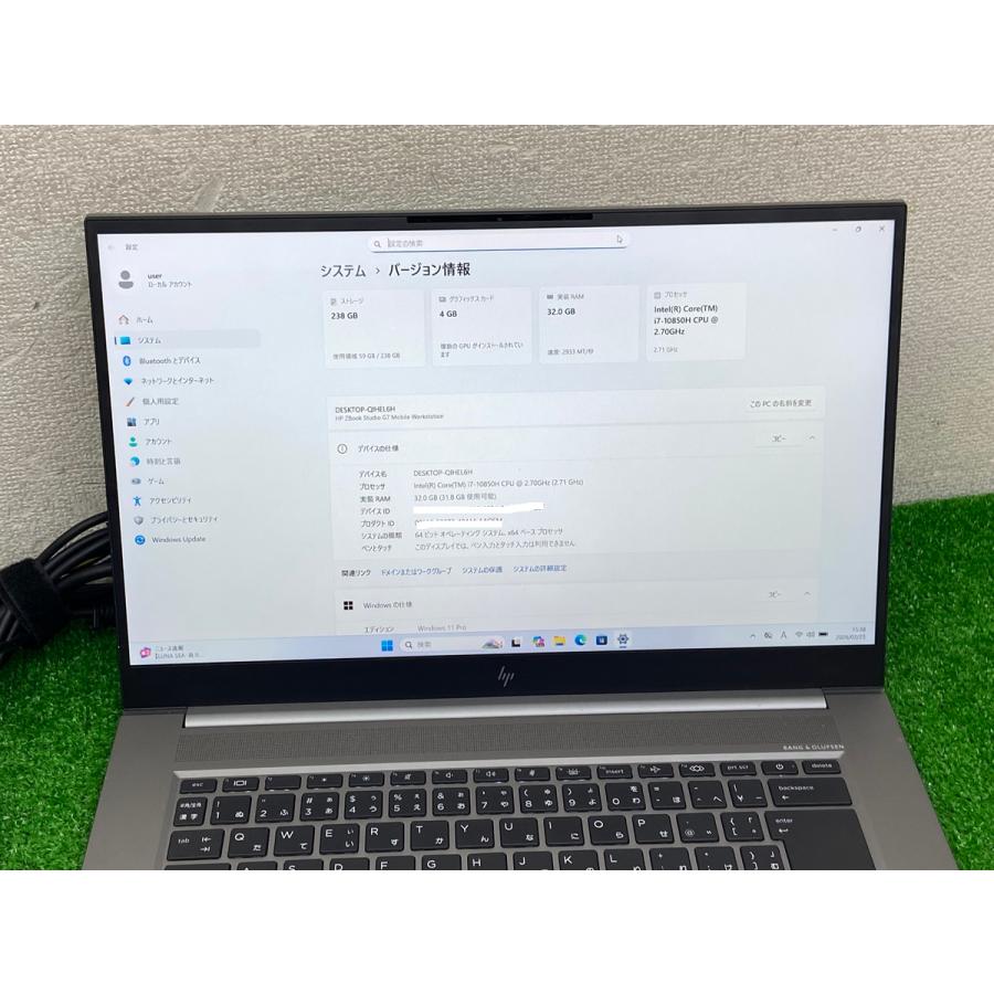 日本HP hp zbook studio g7 mobile workstation i7-10th gen laptop i7