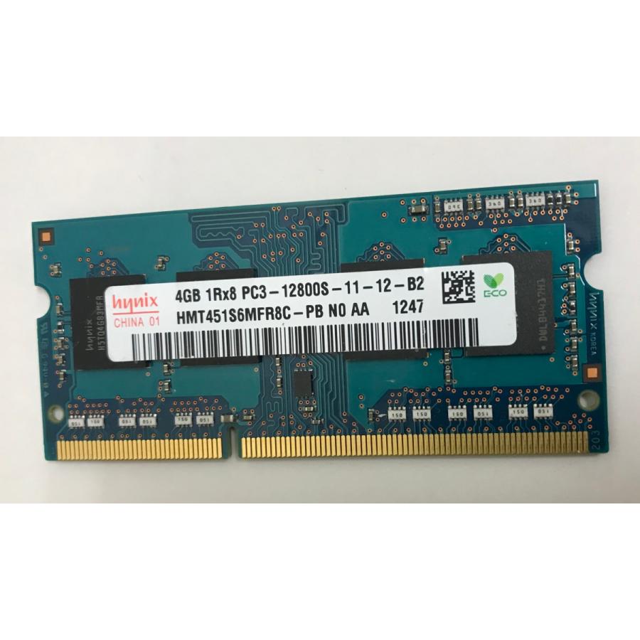 SK hynix HYNIX 1rx8 PC3-12800S 4GB DDR3 ノートパソコン用