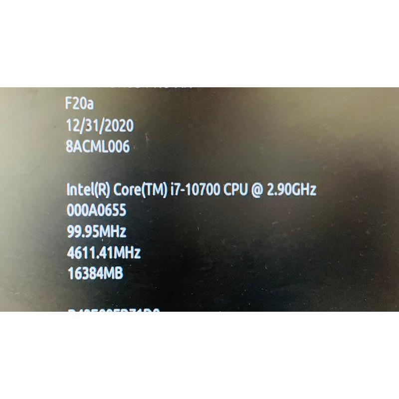 CPU インテル Core i7-10700 2.90GHz SRH6Y LGA1200 i7第10世代 プロセッサー Intel Core i7 10700 中古動作確認済み｜thanksjp｜03