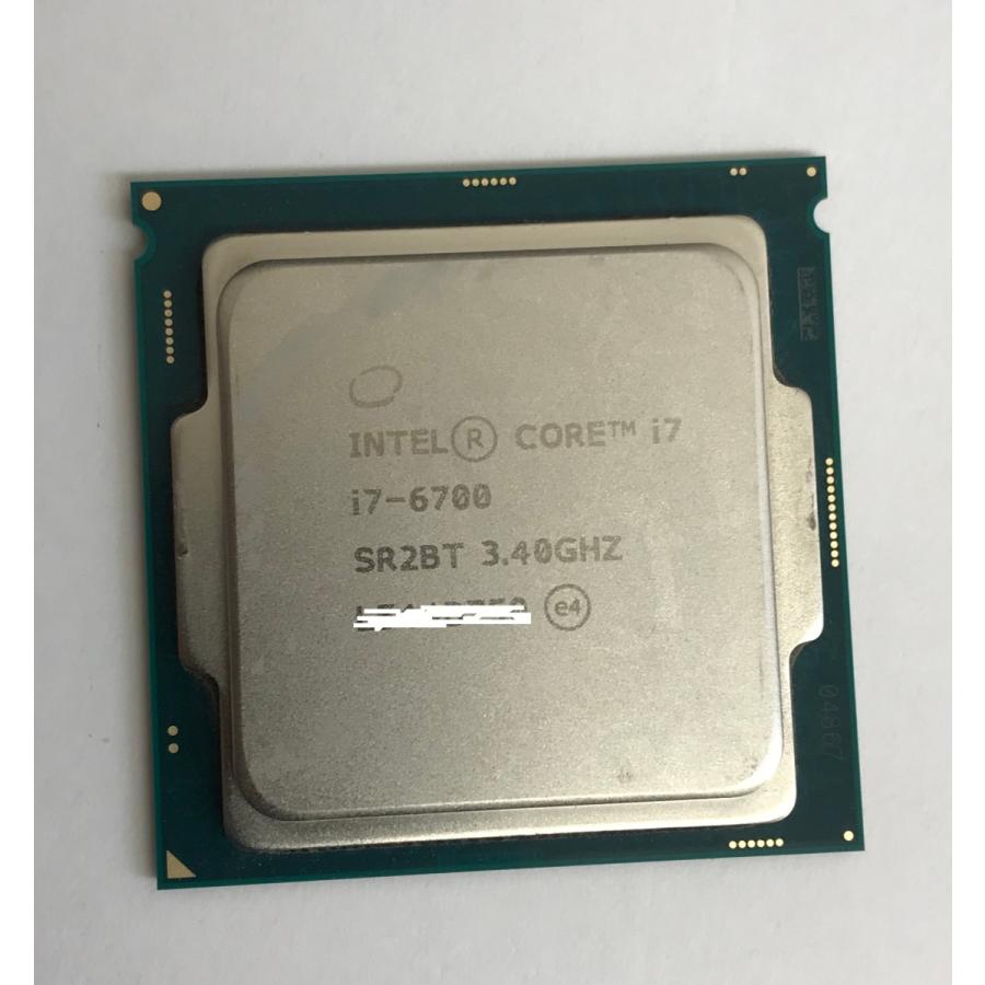 Microsoft - i7-6700 動作品　中古 CPU インテル Core i7-6700 3.40GHz SR2BT LGA1151 中古動作確認済み