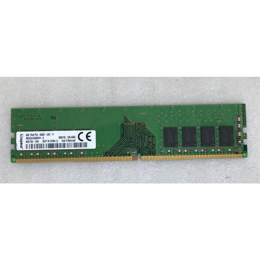 Kingston KINGSTON 1Rx8 PC4-2666V-UA2-11 8GB DDR4 Kingston KINGSTON 1Rx8 PC4-2666V-UA2-11 8GB DDR4