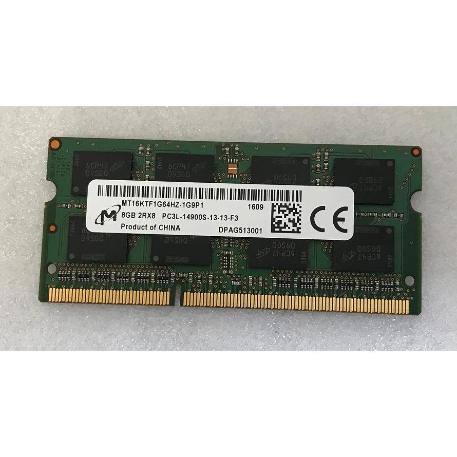 Micron（マイクロン） MICRON PC3L-14900S 8GB DDR3L ノートパソコン用 