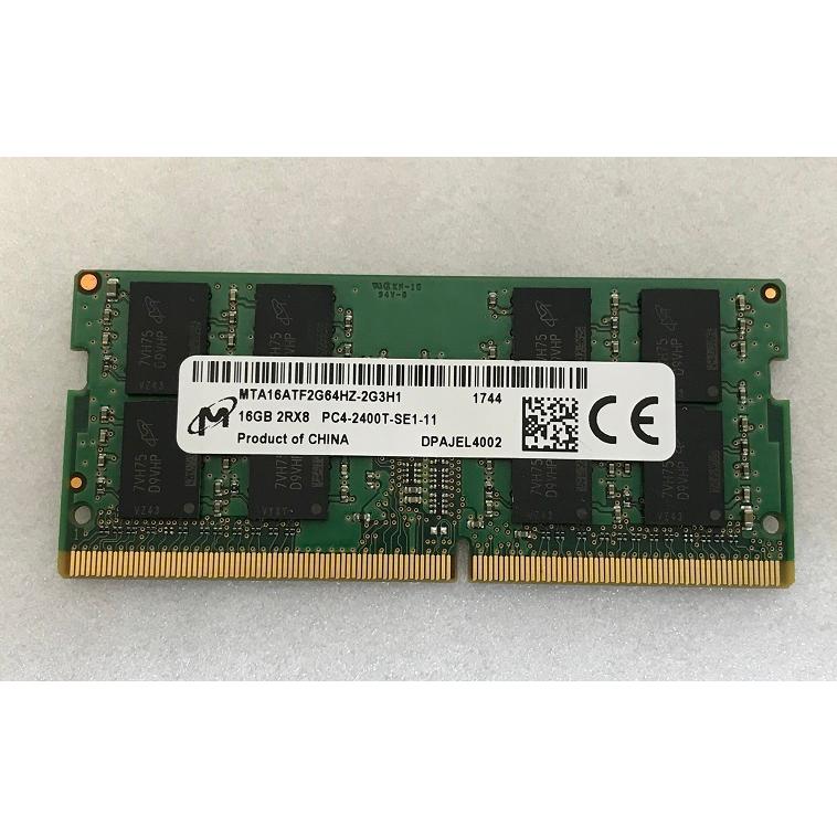 DDR4 PC4-2400T 16GB Micron