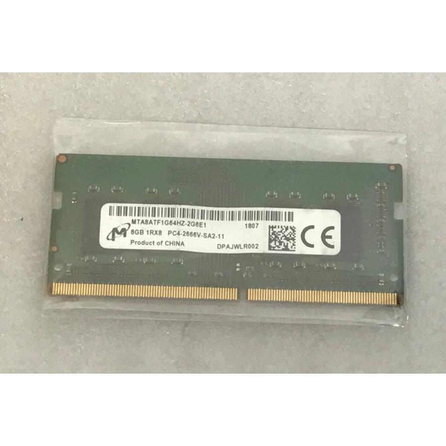 MICRON PC4-2666V 8GB DDR4 ノートパソコン用メモリ DDR4-21300 8GB 