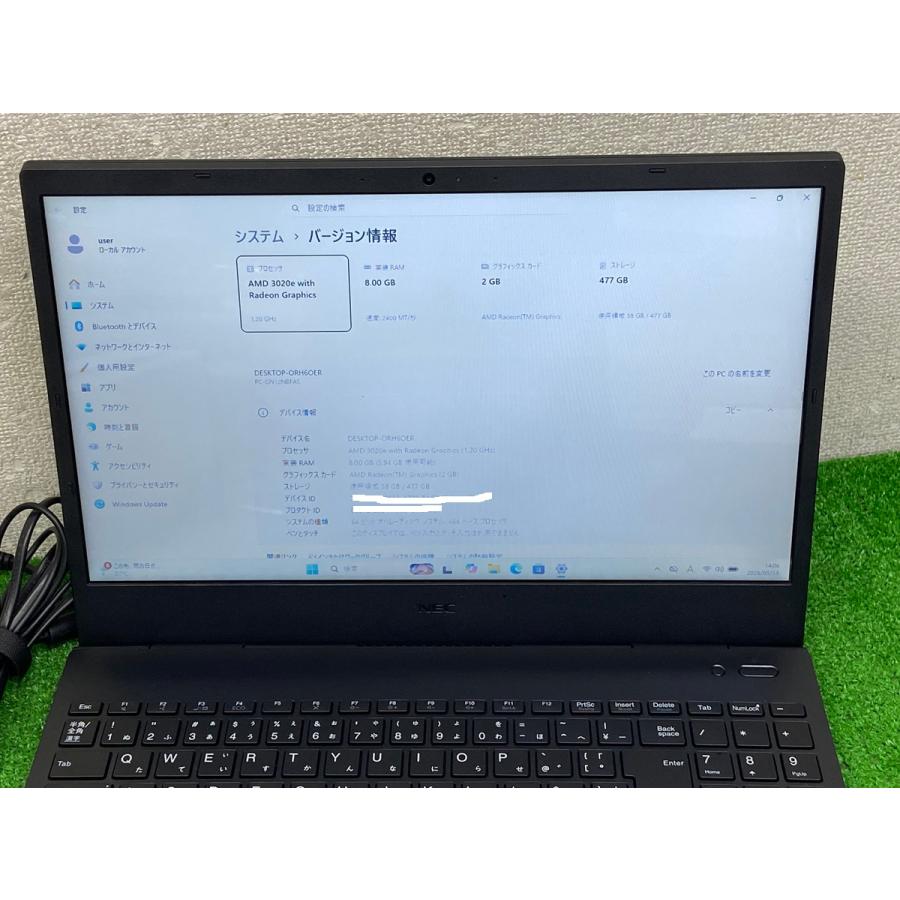NEC ノートPC PC-GN12NEAS LaVie NEC LAVIE Direct PC-GN12NBFAS ノートPC CPU AMD 3020C ノート