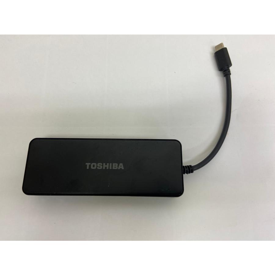 美品 東芝 PA5272U-1PRP USB-C HDMI VGA 有線 USB TOSHIBA（東芝） pa5272u-1prp dynabook USB-C インターフェースハブ