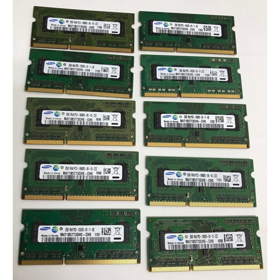 ノートパソコン用メモリ DDR3 PC3-10600S 2GB