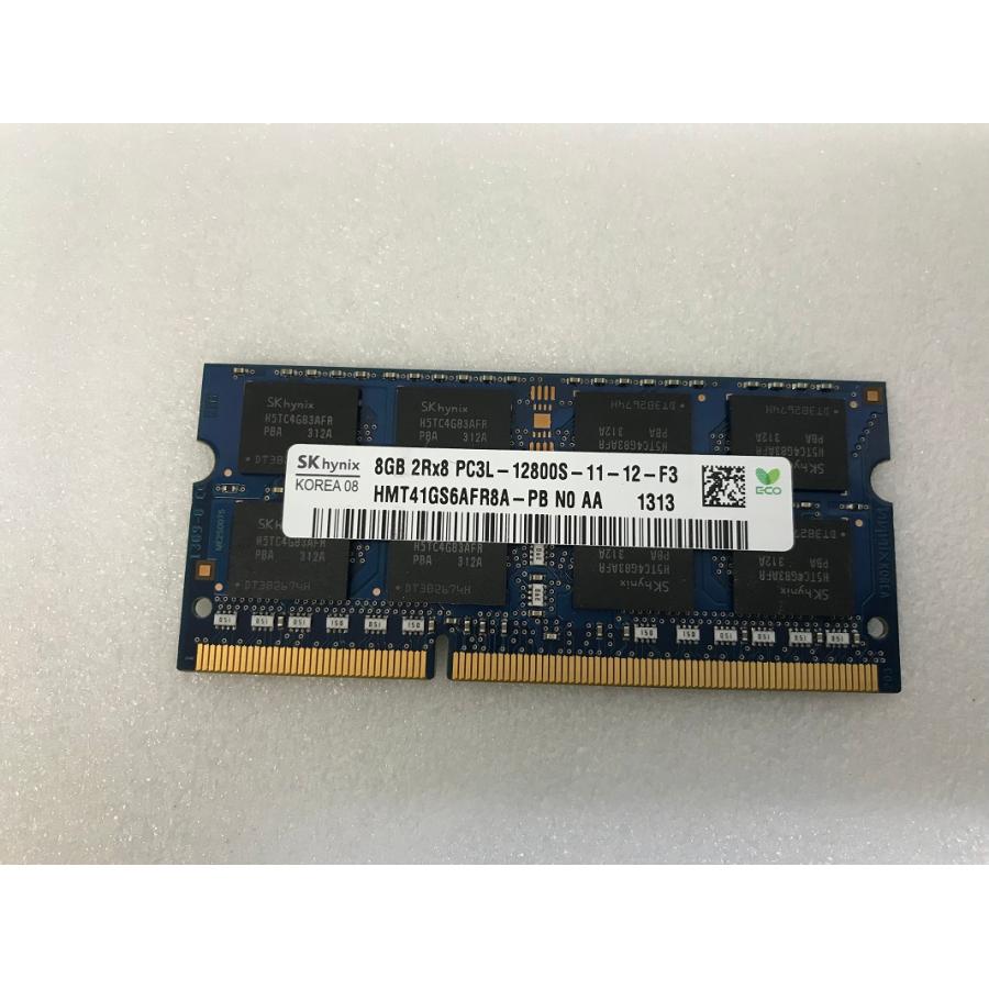 SK HYNIX 2RX8 PC3L-12800S 8GB 1枚 DDR3 ノートパソコン用メモリ 204ピン ECC無し DDR3L-1600 8GB DDR3 LAPTOP RAM｜thanksjp｜04