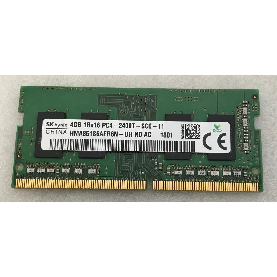 SK hynix HYNIX 1Rx16 PC4-2400T 4GB DDR4 ノートパソコン用メモリ PC4 