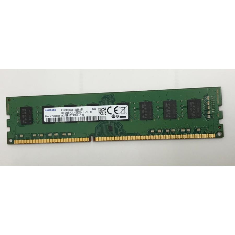 SAMSUNG PC3L-12800U 8GB DDR3L デスクトップ用 メモリ 240ピン  ECC無し DDR3L 1600 8GB DDR3L DESKTOP RAM｜thanksjp