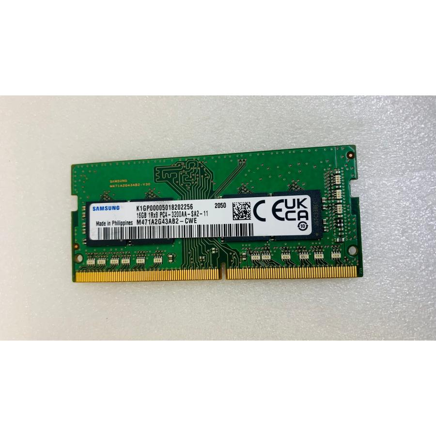 ddr4 16gb ノート 中古 SAMSUNG 1RX8 PC4-3200 16GB DDR4 ノート用メモリ 260ピン ECC無し DDR4 PC4-25600 DDR4 LAPTOP RAM | SAMSUNG