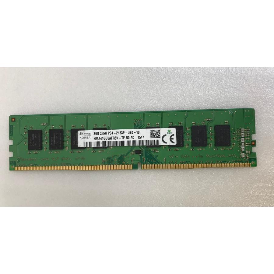 8GB デスクトップ用メモリ 1Rx8 PC4-2133P 4GB x2枚