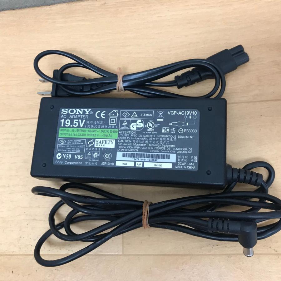 SONY ACアダプター 19.5V=4.7A 100V-240V VGP-AC19V10 ソニーノートPC用 ACアダプタ  SONY AC ADAPTER 中古  動作確認済み｜thanksjp｜02