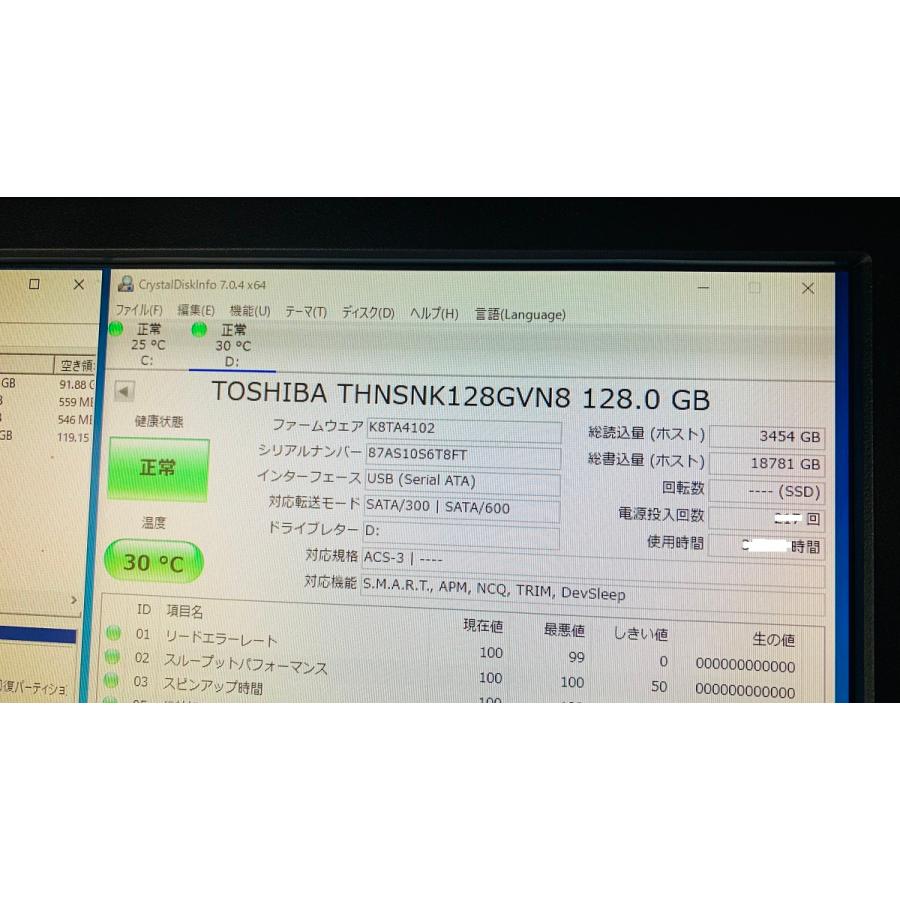 TOSHIBA（東芝） M.2 SSD128GB TOSHIBA THNSNK128GVN8 SATA M.2