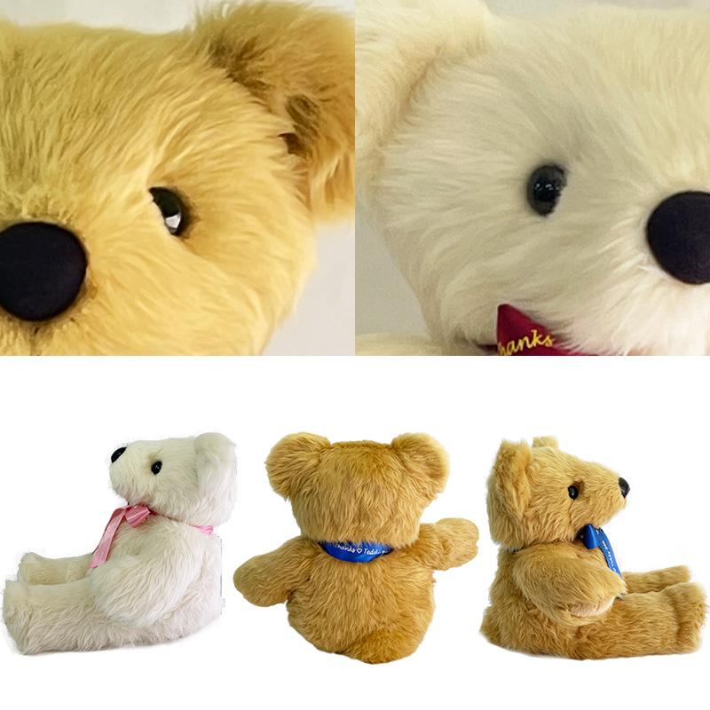 赤ちゃん 体重ベア 【ベーシック】出産祝い 誕生記念 両親 結婚式 贈呈 成人祝い プレゼント 名入れ刺繍可 ウェイトドール くま ぬいぐるみ ｜ くまさん工房 |  | 07