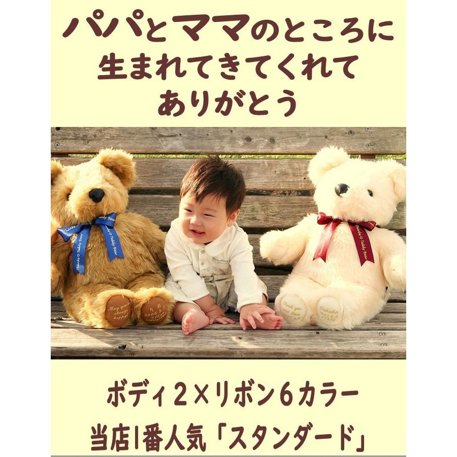 ゼクシィ掲載アイテム】結婚式 両親へプレゼント 赤ちゃん 体重ベア