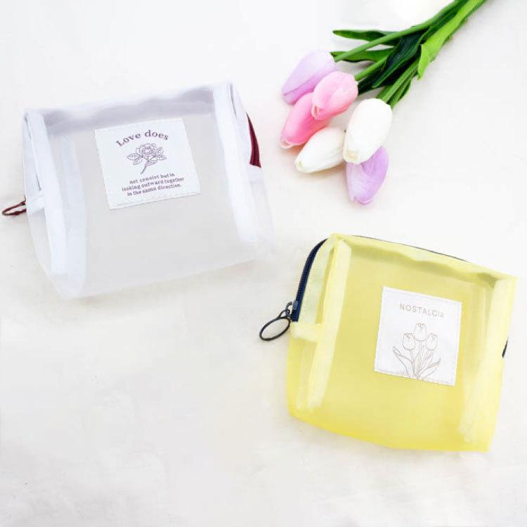 Flower Girly メッシュ箱型ポーチ サンキューマート 02 サンキューマート Web Shop 通販 Yahoo ショッピング