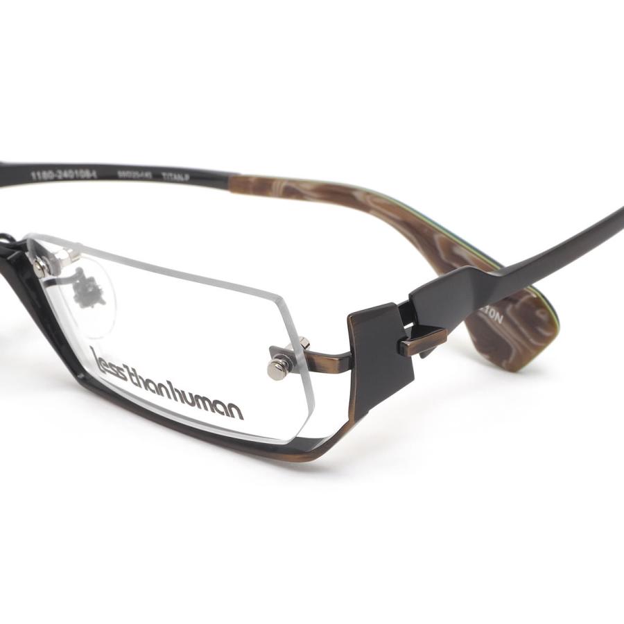 レスザンヒューマン メガネ 1180-240108-T 9610 55 Less than human Less than human