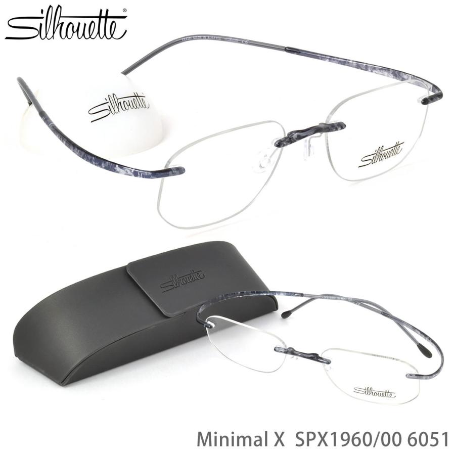 Silhouette シルエット メガネ 1960 00 6051 50サイズ Minimal X ミニマルx 1960 00 6051 メガネ サングラスのthats 通販 Yahoo ショッピング