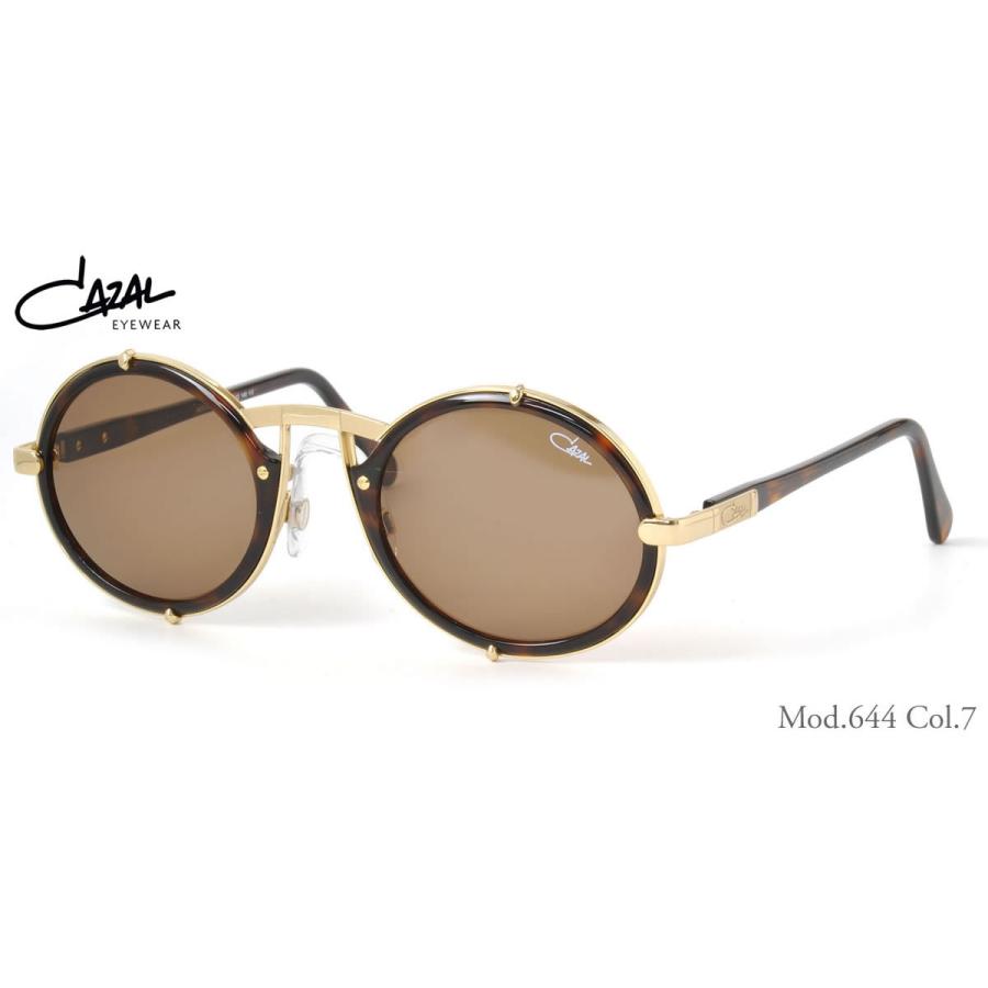 CAZAL カザール サングラス レジェンズ 644 007 53サイズ ラウンド 丸 