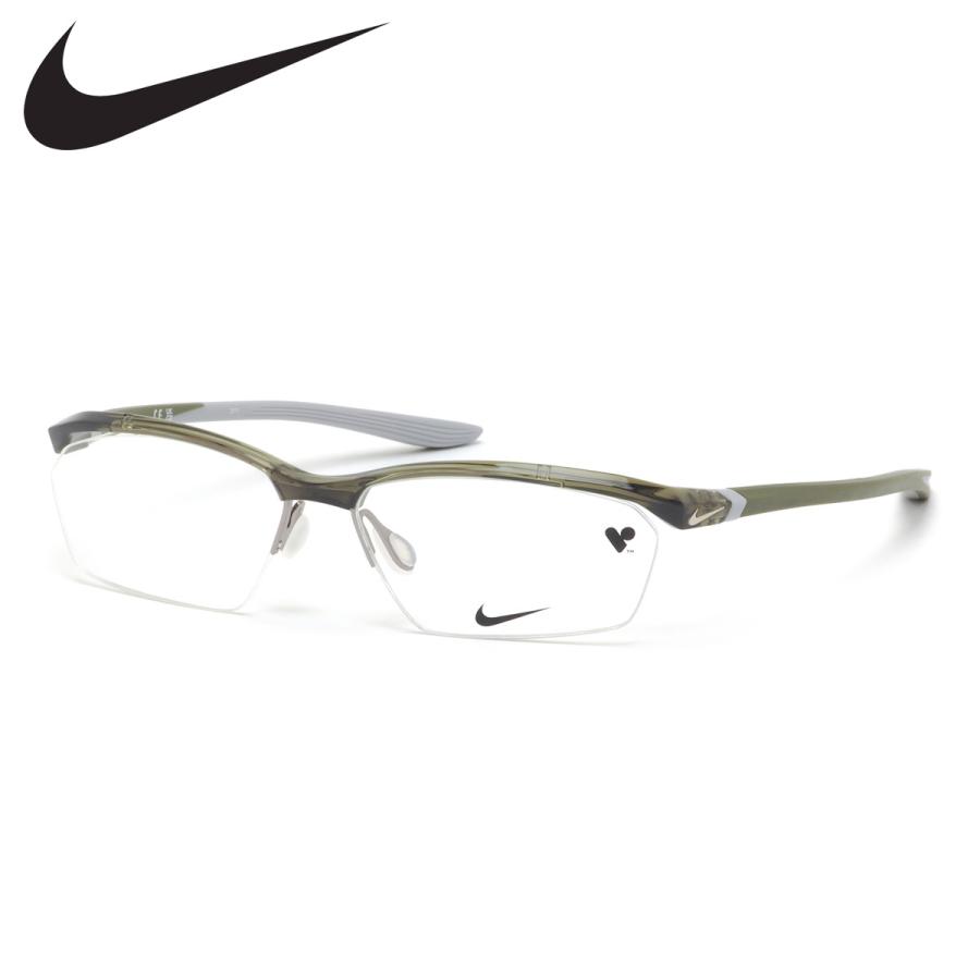 NIKE（ナイキ） メガネ 7140AF 316 57 NIKE ハーフリム ブロー