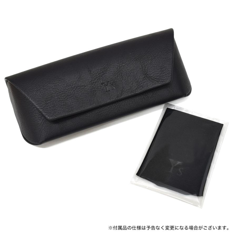 Yohji Yamamoto ワイズ 81-0016 03 48 メガネ 伊達メガネレンズ付 Y