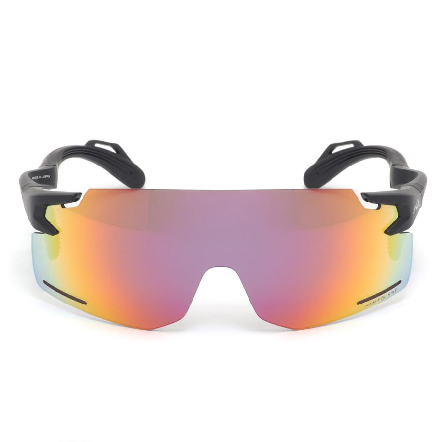 エアフライ サングラス AirFly AF-301 C-3BK ノーズパッドなし スポーツ 特許取得 一枚レンズ ゴーグル ずれない 軽い AF-30 |  | 02