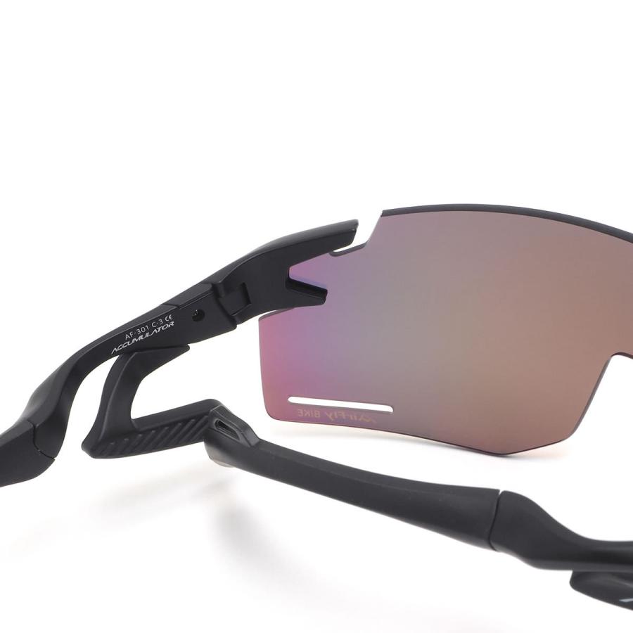 エアフライ サングラス AirFly AF-301 C-3BK ノーズパッドなし スポーツ 特許取得 一枚レンズ ゴーグル ずれない 軽い AF-30 |  | 05