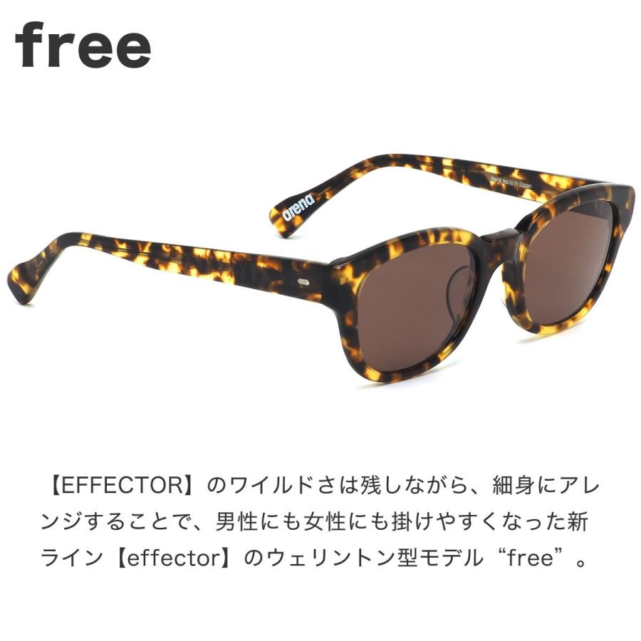 EFFECTOR エフェクター サングラス ARENAFREE BA 50サイズ arena